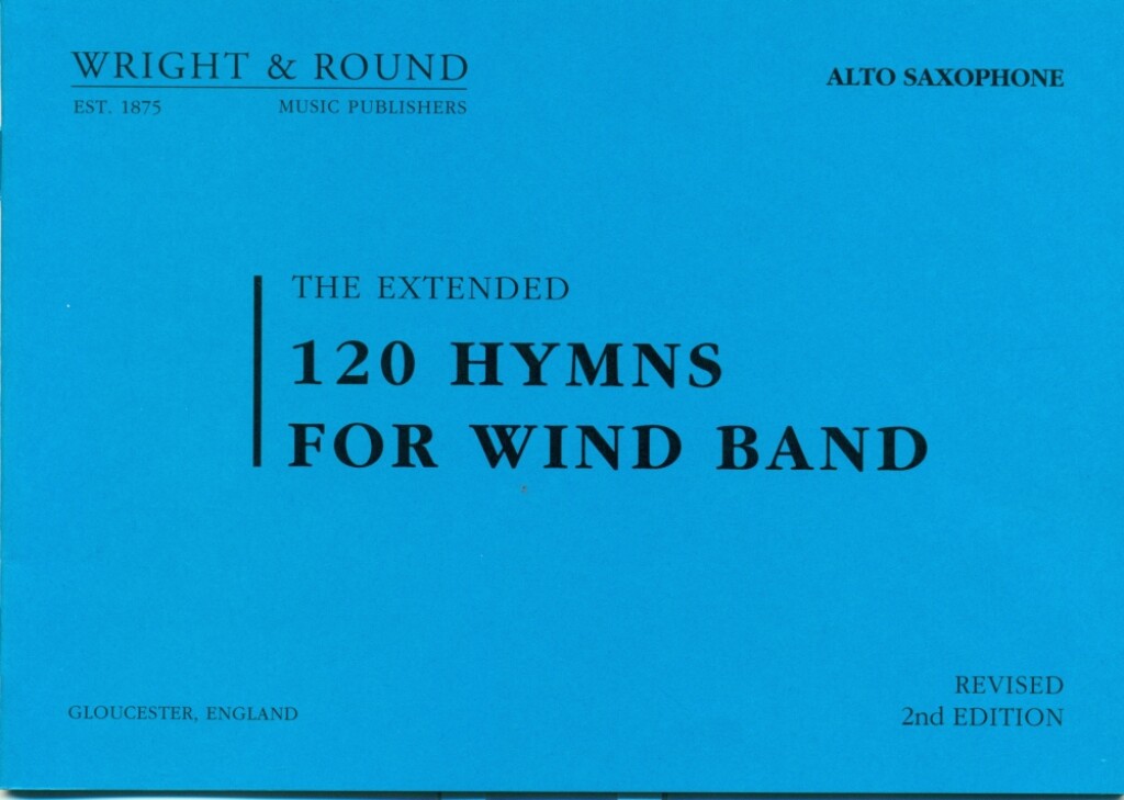120 Hymns for Wind Band - Alto Sax
